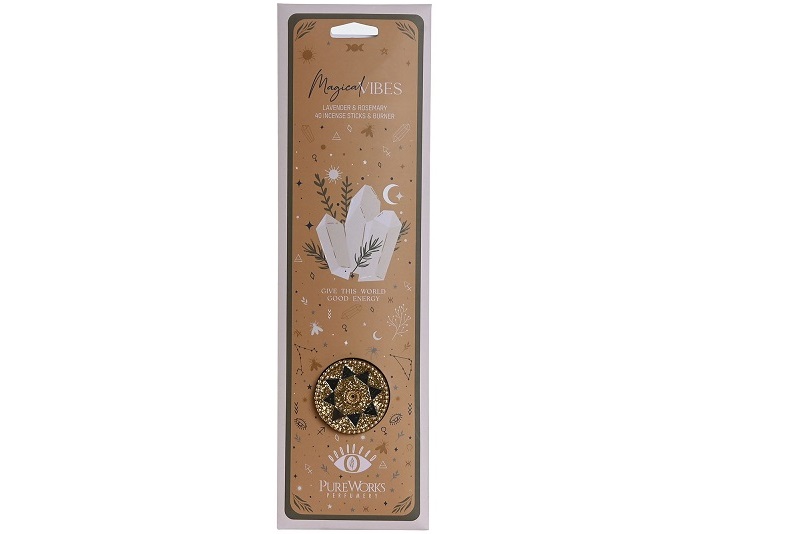 INCIENSO VARILLA SET 40 AROMA 7X1X25CM LAVENDER